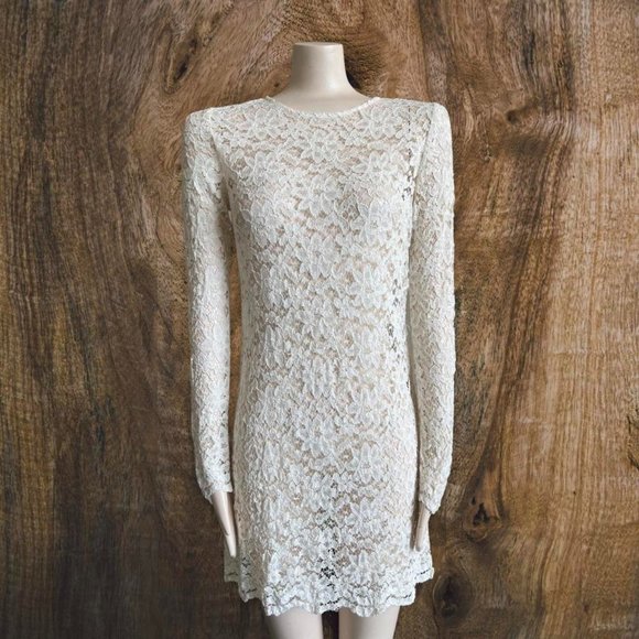 ALEXA CHUNG X MADEWELL LACE DRESS - Picture 1 of 3